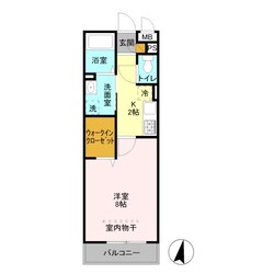 スカイメゾン草加の物件間取画像